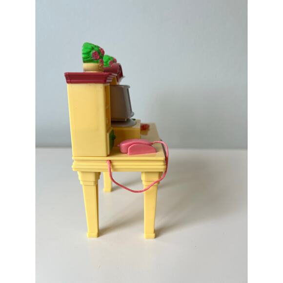 Loving Family Fisher-Price Dollhouse Furniture Computer Desk 2008 - Picture 6 of 9